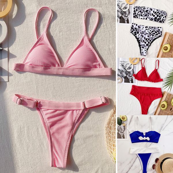 new arrival women bikini set two pieces swimsuit ruffle leopard print beachwear push up swimwear style two
new arrival women bikini set two pieces swimsuit ruffle leopard print beachwear push up swimwear style two