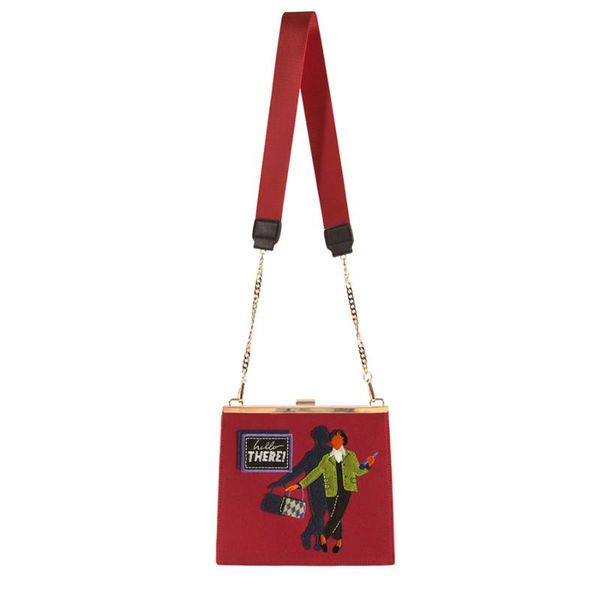 yizistore original vintage canvas crossbody shoulder bags with a metallic fringe for girls in 2 styles (fun kik
yizistore original vintage canvas crossbody shoulder bags with a metallic fringe for girls in 2 styles (fun kik