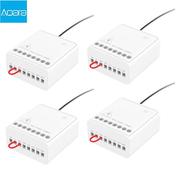 aqara two-way control module wireless relay switch controller smart timer 2 channels work for mijia app and homekit
aqara two-way control module wireless relay switch controller smart timer 2 channels work for mijia app and homekit