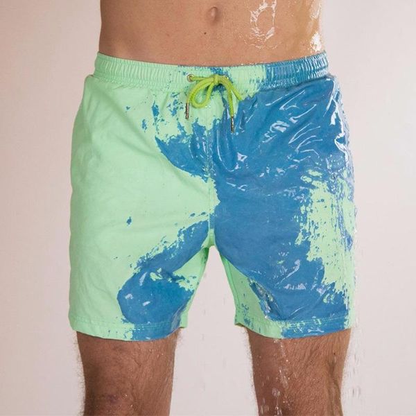 chrleisure mens beach shorts color-changing beach quick dry swim trunks shorts men swimwear surfing board, White;black
chrleisure mens beach shorts color-changing beach quick dry swim trunks shorts men swimwear surfing board, White;black