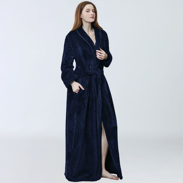 2021 new winter flannel bathrobes for women thicken female long sleeve dressing gown solid v neck with sashes fluffy ladies nightgown poeo, Black;red
2021 new winter flannel bathrobes for women thicken female long sleeve dressing gown solid v neck with sashes fluffy ladies nightgown poeo, Black;red