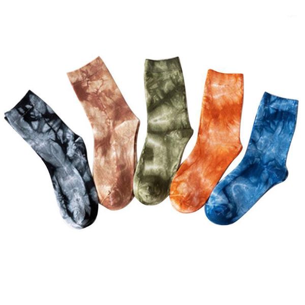 men women cotton crew socks casual breathable tie dye printed socks for outdoor hiking jogging1, Black 
men women cotton crew socks casual breathable tie dye printed socks for outdoor hiking jogging1, Black