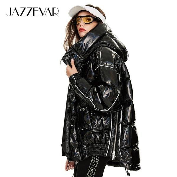 jazzevar 2019 winter new arrival down jacket loose clothing outerwear quality thick cotton with a hood coat women y y200107, Black
jazzevar 2019 winter new arrival down jacket loose clothing outerwear quality thick cotton with a hood coat women y y200107, Black