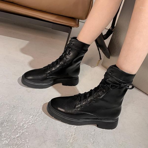 boots ochanmeb motorcycle women platforms flats ankle lace up round toe shoes lady combat white size 34-43 footwear1, Black
boots ochanmeb motorcycle women platforms flats ankle lace up round toe shoes lady combat white size 34-43 footwear1, Black