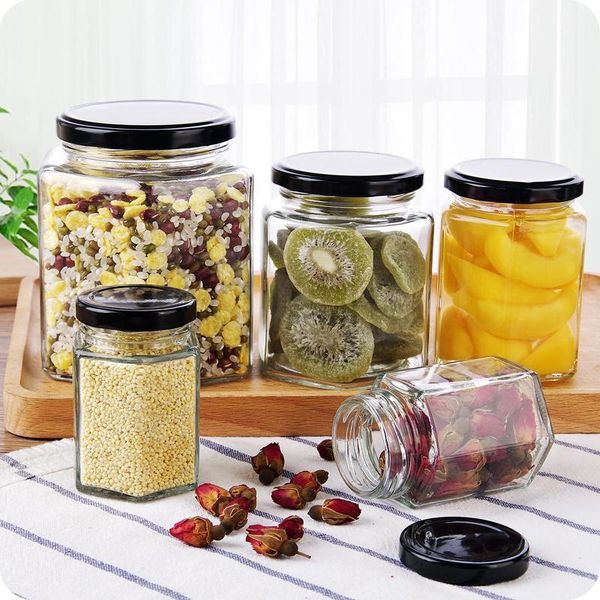 kitchen multi-function sealed can transparent glass grain spice storage bottle honey snack sealed tank container mj7071
kitchen multi-function sealed can transparent glass grain spice storage bottle honey snack sealed tank container mj7071
