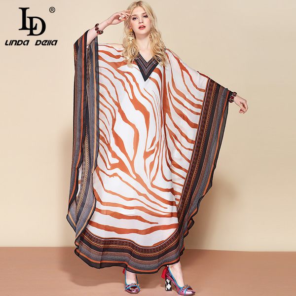 ld linda della fashion runway 5xl plus size dress women's v neck maxi dress batwing sleeve vintage striped loose long dress 201204, Black;pink
ld linda della fashion runway 5xl plus size dress women's v neck maxi dress batwing sleeve vintage striped loose long dress 201204, Black;pink
