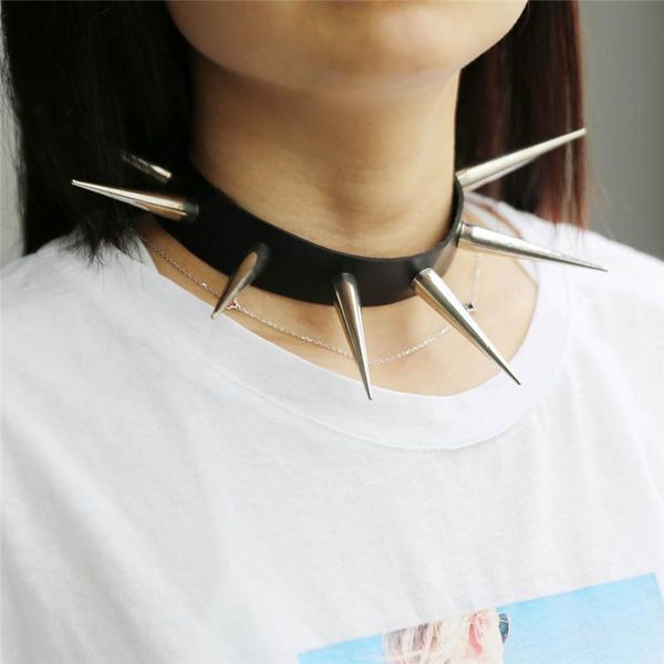 модные punk harajaku big metal spike заклепки rock gothic чокеры кожа pu stud воротник choker ожерелье hip hop себе ювелирные изделия, Golden;silver
модные punk harajaku big metal spike заклепки rock gothic чокеры кожа pu stud воротник choker ожерелье hip hop себе ювелирные изделия, Golden;silver