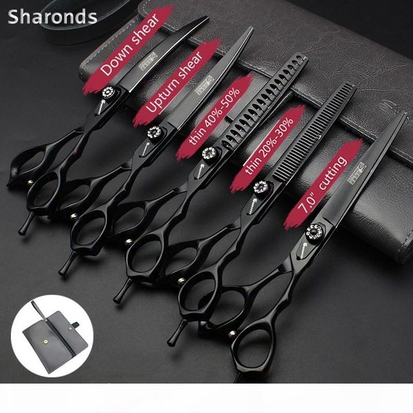 sharonds professional hairdressing scissors 7.0 inch 440c japanese scissors barber salon style hair thinning set
sharonds professional hairdressing scissors 7.0 inch 440c japanese scissors barber salon style hair thinning set