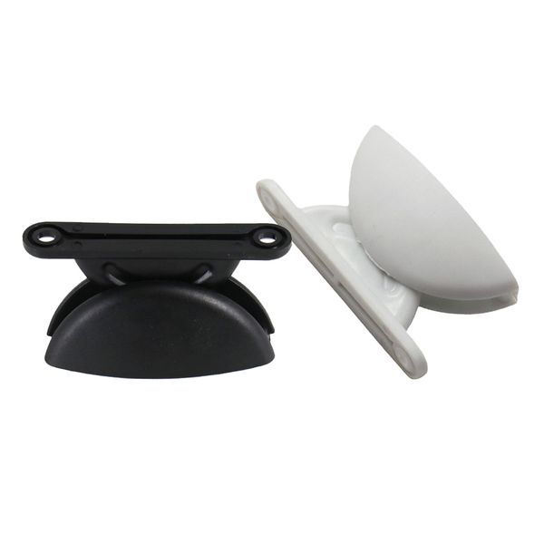 2x door retainer door catch for caravan camper motorhome rv boat black white