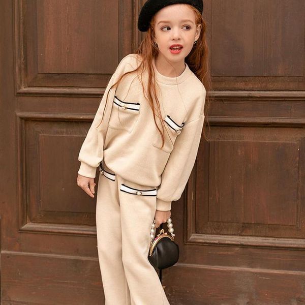 girls' knitting suit 2020 new style spring autumn clothing korean fashionable children's clothing two piece set clothes set 0927, White
girls' knitting suit 2020 new style spring autumn clothing korean fashionable children's clothing two piece set clothes set 0927, White