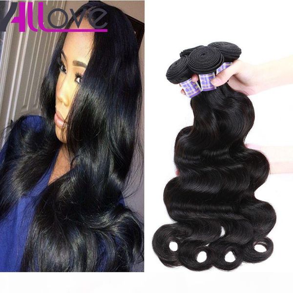 brazilian hair extensions 3pcs lot unprocessed human hair weaves peruvian body wave virgin hair wefts wholesale ing, Black
brazilian hair extensions 3pcs lot unprocessed human hair weaves peruvian body wave virgin hair wefts wholesale ing, Black