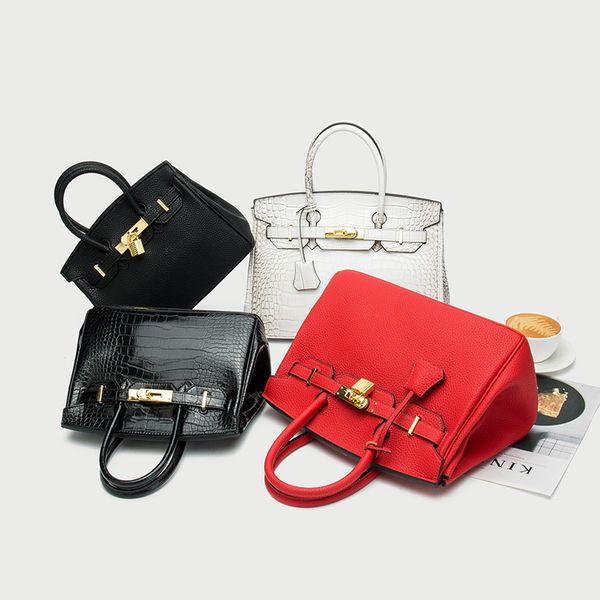 genuine leather bag 2020 new fashion crocodile pattern birkin bag hand-carrying big shoulder bag crossbody womens kelly fashion
genuine leather bag 2020 new fashion crocodile pattern birkin bag hand-carrying big shoulder bag crossbody womens kelly fashion