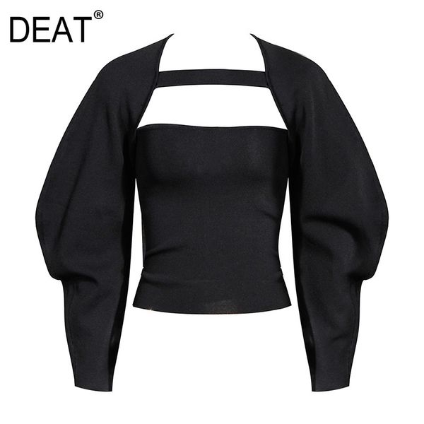 deat fround neck lantern sleeves autumn and winter straps model fabric fashion women high street set female two pieces wo028 201126, Black;brown
deat fround neck lantern sleeves autumn and winter straps model fabric fashion women high street set female two pieces wo028 201126, Black;brown