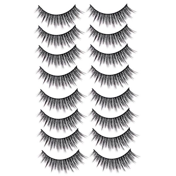 false eyelashes 8 pairs handmade natural long thick lashes extension faux mink hair soft fluffy eye makeup
false eyelashes 8 pairs handmade natural long thick lashes extension faux mink hair soft fluffy eye makeup