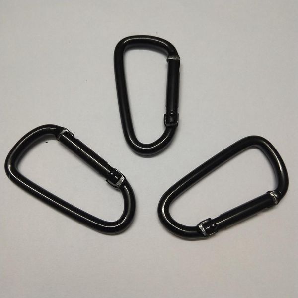 5/10 pcs black aluminum carabiner d-ring buckle key chain clip camping button keyring snap hook outdoor travel kit q bbyjaz
5/10 pcs black aluminum carabiner d-ring buckle key chain clip camping button keyring snap hook outdoor travel kit q bbyjaz