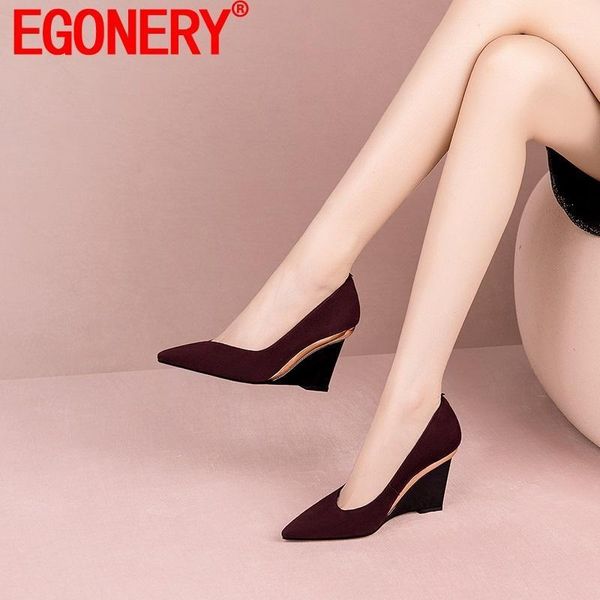 dress shoes egonery fashion pumps ladies pointed toe real suede matte sheepskin upper style party office pumps1, Black
dress shoes egonery fashion pumps ladies pointed toe real suede matte sheepskin upper style party office pumps1, Black