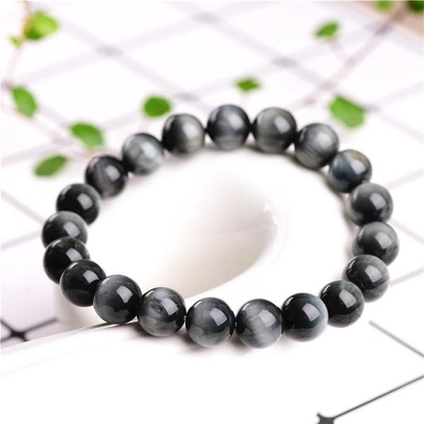 new fashion hawk eye bracelet natural stone loose beads for women men friend birthday holiday gift, Black
new fashion hawk eye bracelet natural stone loose beads for women men friend birthday holiday gift, Black