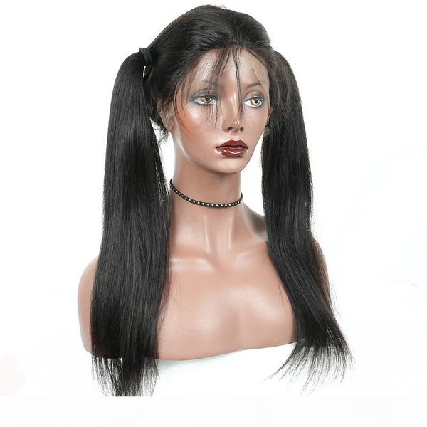 silk straight human hair wigs for black women remy hair wigs with baby hair 150 density natural color, Black;brown
silk straight human hair wigs for black women remy hair wigs with baby hair 150 density natural color, Black;brown