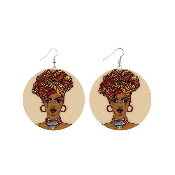 sell ladies wood earring round printed female portraits charm earring ear hook ear drop for women designer jewelry accessory, Silver
sell ladies wood earring round printed female portraits charm earring ear hook ear drop for women designer jewelry accessory, Silver