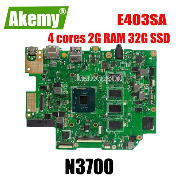 e403sa motherboard for asus e403sa e403s mainboard work 100% test original n3700 4 cores 2g ram 32g ssd
e403sa motherboard for asus e403sa e403s mainboard work 100% test original n3700 4 cores 2g ram 32g ssd