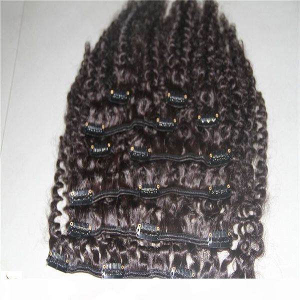 pure color 9 pieces set 100g set kinky curly hair extensions 100% human hair weave 10-30 inchs clip in on hair extensions, Black
pure color 9 pieces set 100g set kinky curly hair extensions 100% human hair weave 10-30 inchs clip in on hair extensions, Black