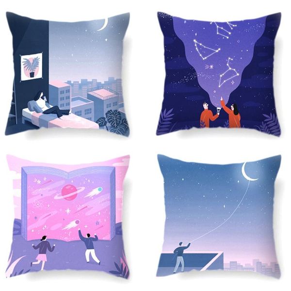 cartoon starry sky decorative pillow case covers for cushions living room decoration romantic valentine's day gift
cartoon starry sky decorative pillow case covers for cushions living room decoration romantic valentine's day gift
