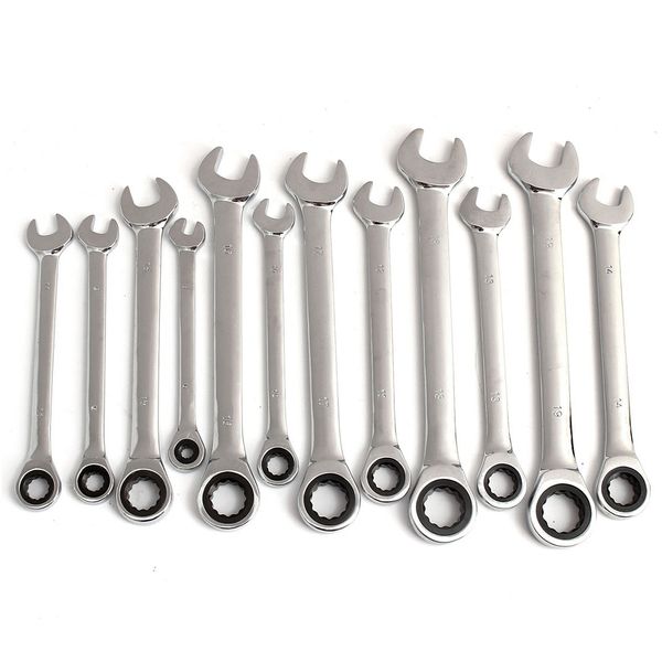 12pcs ring wrench set ratchet universal spanner home metric repair tools combination multifunctional fixed head open end handle
12pcs ring wrench set ratchet universal spanner home metric repair tools combination multifunctional fixed head open end handle