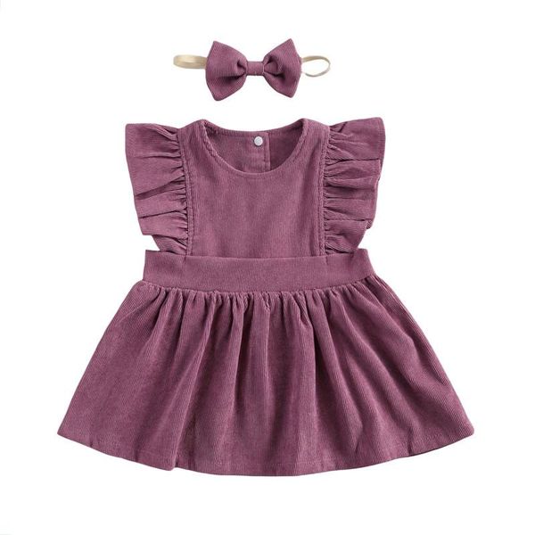 kids baby girls 2-piece outfit set sleeve dress+headband set for children girls, Red;yellow
kids baby girls 2-piece outfit set sleeve dress+headband set for children girls, Red;yellow