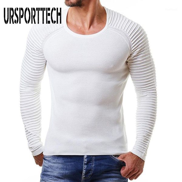 ursporttech autumn winter sweater men 2018 new casual pullover men ribbed stripe long sleeve o-neck knitted solid sweater1, White;black
ursporttech autumn winter sweater men 2018 new casual pullover men ribbed stripe long sleeve o-neck knitted solid sweater1, White;black