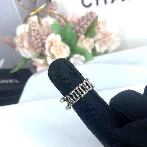 2022 latest factory wholesale new old diamond ring letter versatile ring fashion personality net red open ring fashion, Silver
2022 latest factory wholesale new old diamond ring letter versatile ring fashion personality net red open ring fashion, Silver