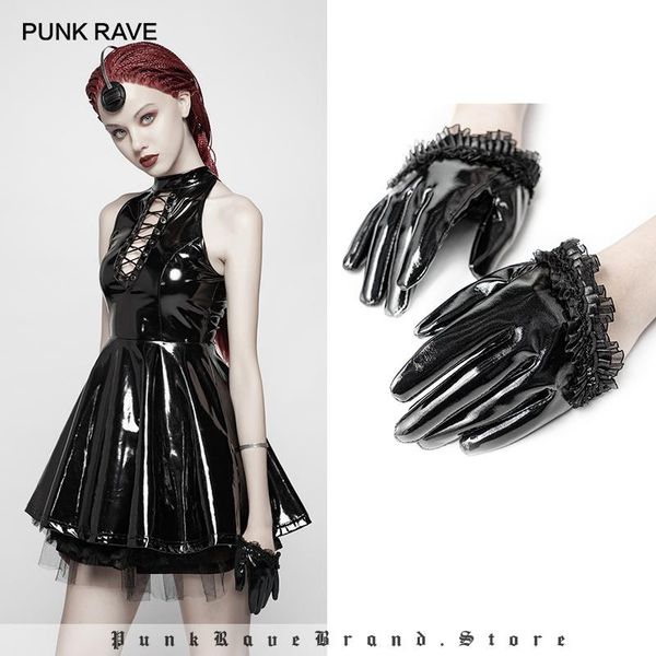 punk rave women' gothic gorgeous black lacquered short glovers punk lace splice prom banquet women pu glovers accessories, Blue;gray
punk rave women' gothic gorgeous black lacquered short glovers punk lace splice prom banquet women pu glovers accessories, Blue;gray