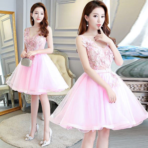 robe de soiree new arrival tulle v-neck sleeveless lace up short pink vestido de festa party prom dresses plus size dress custom evening, Black;red
robe de soiree new arrival tulle v-neck sleeveless lace up short pink vestido de festa party prom dresses plus size dress custom evening, Black;red