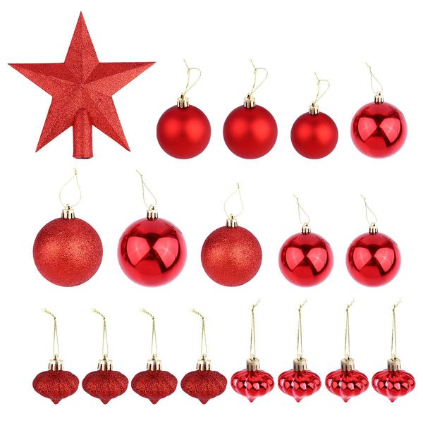 18 pcs christmas ball tree decor bauble xmas party hanging ball ornament decorations christmas tree hanging decorative star ball wmtxst
18 pcs christmas ball tree decor bauble xmas party hanging ball ornament decorations christmas tree hanging decorative star ball wmtxst