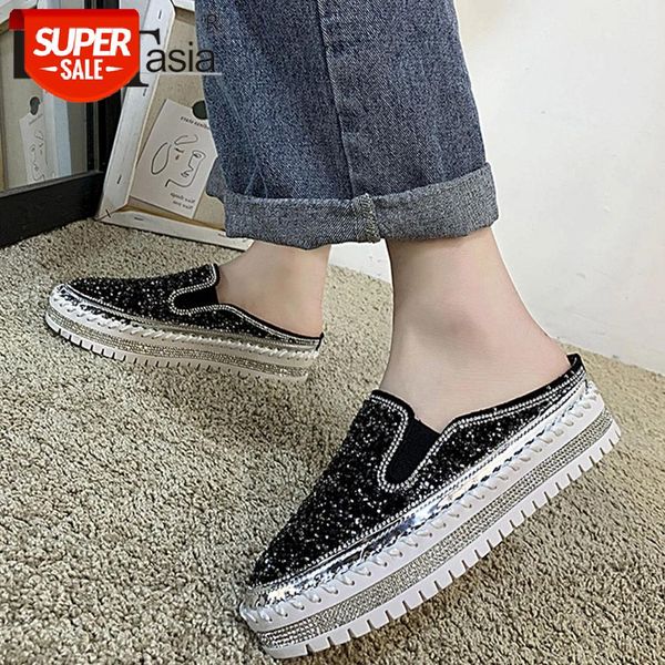 doratasia ladies slip-on ins blings platform slides daily casual dress slippers women comfy low wedges shoes woman #2b72, Black
doratasia ladies slip-on ins blings platform slides daily casual dress slippers women comfy low wedges shoes woman #2b72, Black