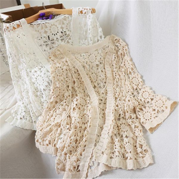 hollow out crochet lace kimono cardigan women v-neck open stitch casual elegant blouse spring summer beach cardigans mujer, White;black
hollow out crochet lace kimono cardigan women v-neck open stitch casual elegant blouse spring summer beach cardigans mujer, White;black