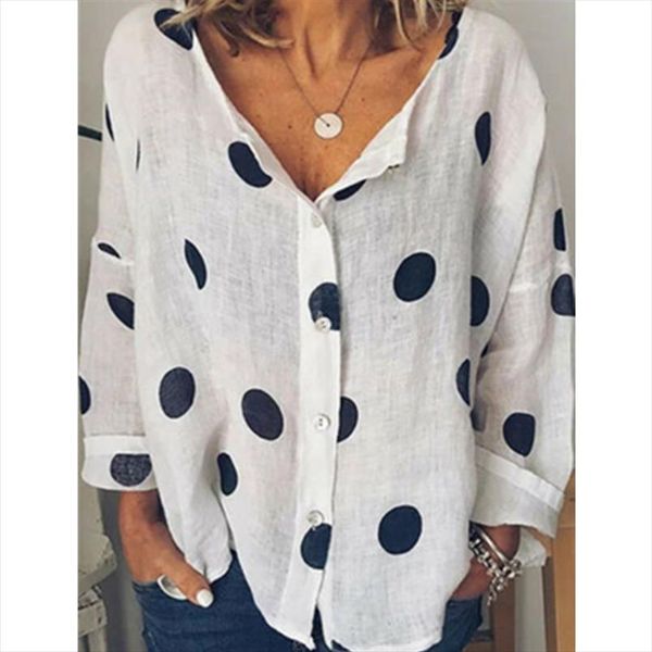 женщины летняя мода boho блузы горошек хлопок белье sexy v шеи top блузы lady сыпучие плюс размер блузка рубашка blusas 2019, White
женщины летняя мода boho блузы горошек хлопок белье sexy v шеи top блузы lady сыпучие плюс размер блузка рубашка blusas 2019, White