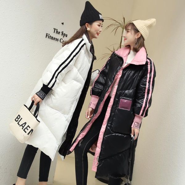 women's down & parkas zvaqs winter jacket women 2021 90% white duck jackets female fashion thick long coats woman clothing mujer tn76, Black
women's down & parkas zvaqs winter jacket women 2021 90% white duck jackets female fashion thick long coats woman clothing mujer tn76, Black