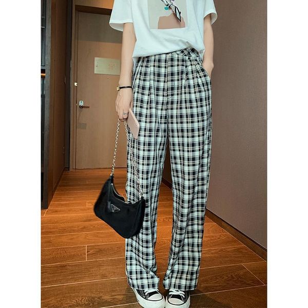 mishow pants for women 2020 summer plaid trousers casual pleated wide leg pant female clothing mx20b2170, Black;white
mishow pants for women 2020 summer plaid trousers casual pleated wide leg pant female clothing mx20b2170, Black;white