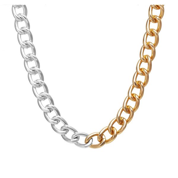 52023 new designer clavicle chain creative designer thick chain gold silver splicing necklace 52023 new wmtbnb
52023 new designer clavicle chain creative designer thick chain gold silver splicing necklace 52023 new wmtbnb
