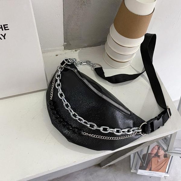 waist bags fanny pack women's bag pu leather black chain bum women waterproof phone pouch
waist bags fanny pack women's bag pu leather black chain bum women waterproof phone pouch