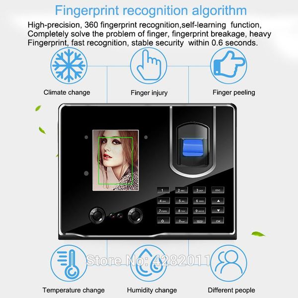 fingerprint access control eseye facial time attendance system tcp/ip usb clock employee recorder electronic machine
fingerprint access control eseye facial time attendance system tcp/ip usb clock employee recorder electronic machine