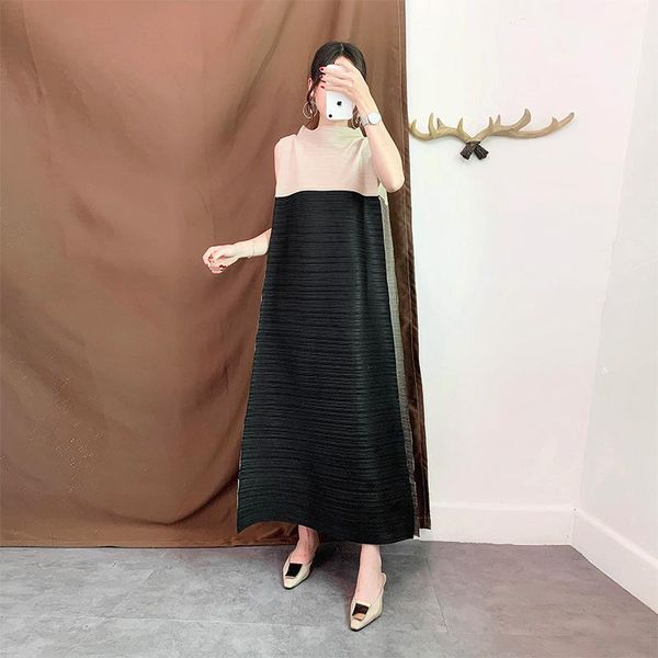 casual dresses dress pleated 2021 summer women's style organ loose large size long sleeveless maxi for party, Black;gray
casual dresses dress pleated 2021 summer women's style organ loose large size long sleeveless maxi for party, Black;gray