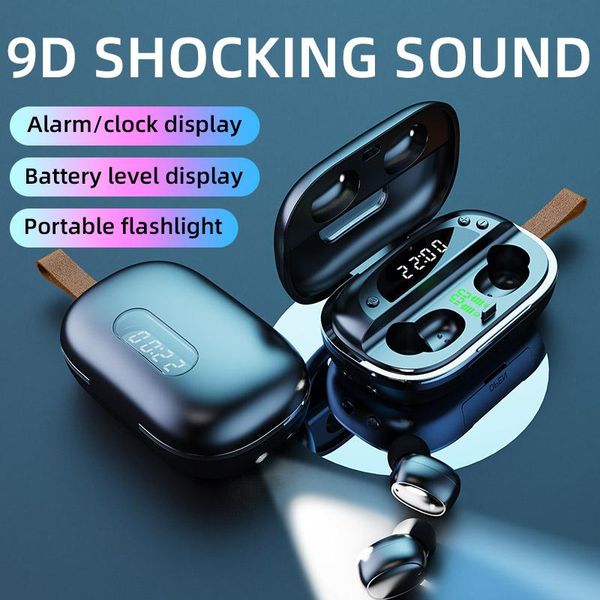 nbx tws bluetooth earphones wireless headphone clock with timer alarm light with microphone sport waterproof headset
nbx tws bluetooth earphones wireless headphone clock with timer alarm light with microphone sport waterproof headset