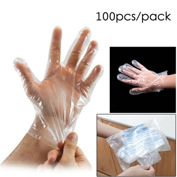 50pairs) transparent ship in 100pcs stock disposable plastic gloves food cleaning catering protective hand
50pairs) transparent ship in 100pcs stock disposable plastic gloves food cleaning catering protective hand