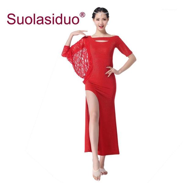 stage wear belly dancing dresses women performance costumes practise clothes1, Black;red
stage wear belly dancing dresses women performance costumes practise clothes1, Black;red