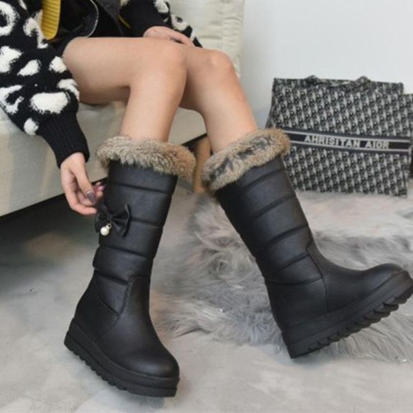 boots ribetrini chic winter women big size 44 sweet keep warm fur skidproof sole waterproof outdoor snow boot, Black
boots ribetrini chic winter women big size 44 sweet keep warm fur skidproof sole waterproof outdoor snow boot, Black