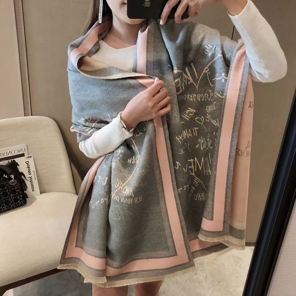 2021 winter scarf women cashmere warm pashmina foulard lady 1 order, Blue;gray
2021 winter scarf women cashmere warm pashmina foulard lady 1 order, Blue;gray