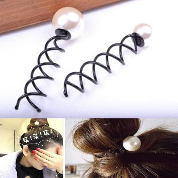 chic women girls pearl spiral spin screw bobby hair pins clips twist barrette headwear hair accessories, Black;brown
chic women girls pearl spiral spin screw bobby hair pins clips twist barrette headwear hair accessories, Black;brown