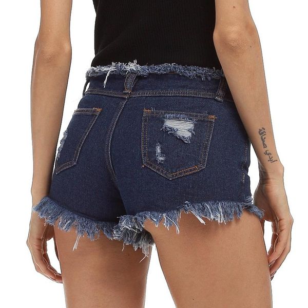skinny ripped summer shorts for women's jeans mid waist plus size jeans woman pockets hole denim shorts, Blue
skinny ripped summer shorts for women's jeans mid waist plus size jeans woman pockets hole denim shorts, Blue