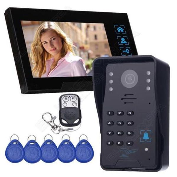 video door phones remote control unlock 7" screen bell intercom doorbell system home monitoring security camera 5 id cards peephole
video door phones remote control unlock 7" screen bell intercom doorbell system home monitoring security camera 5 id cards peephole